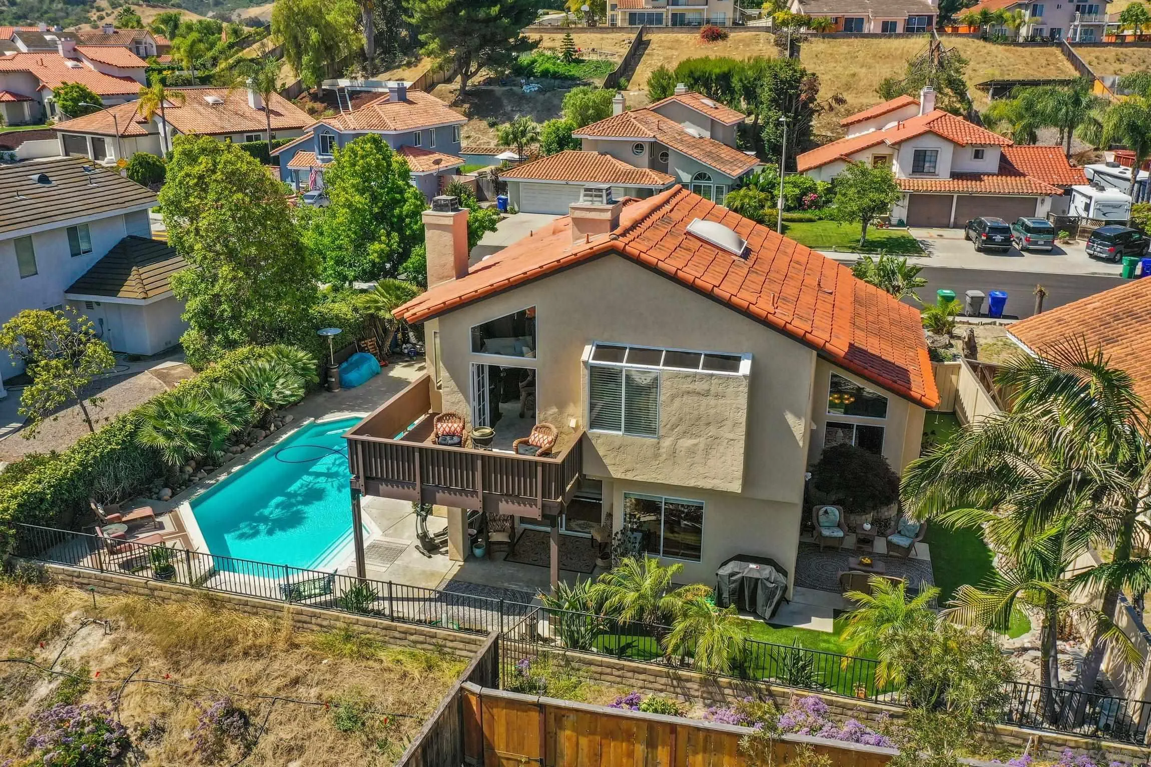 5080 Frazee Road Oceanside, CA 92057 - Photo 37 of 44 an aerial view of a house with a yard
