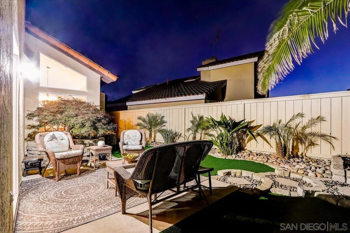 5080 Frazee Road Oceanside, CA 92057 - Photo 40 of 44 a view of a chairs and table in patio with a fire pit