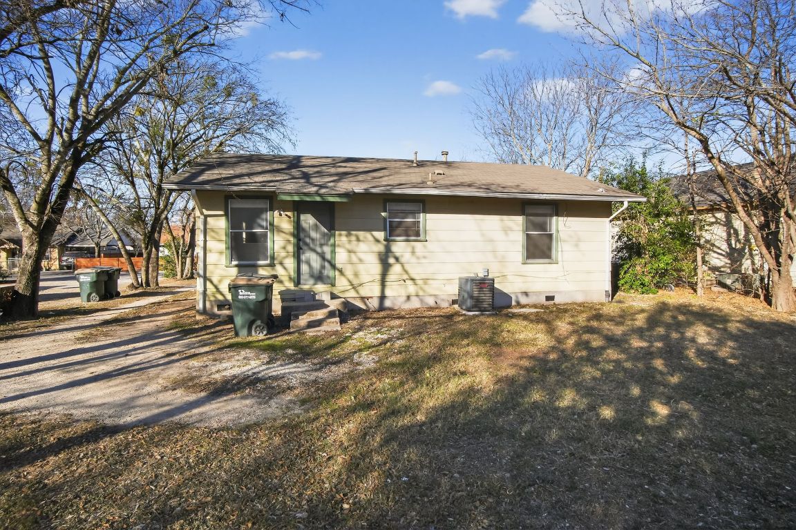 1505 Timber Street Georgetown, TX 78626 - Photo 14 of 22 Back of property featuring crawl space