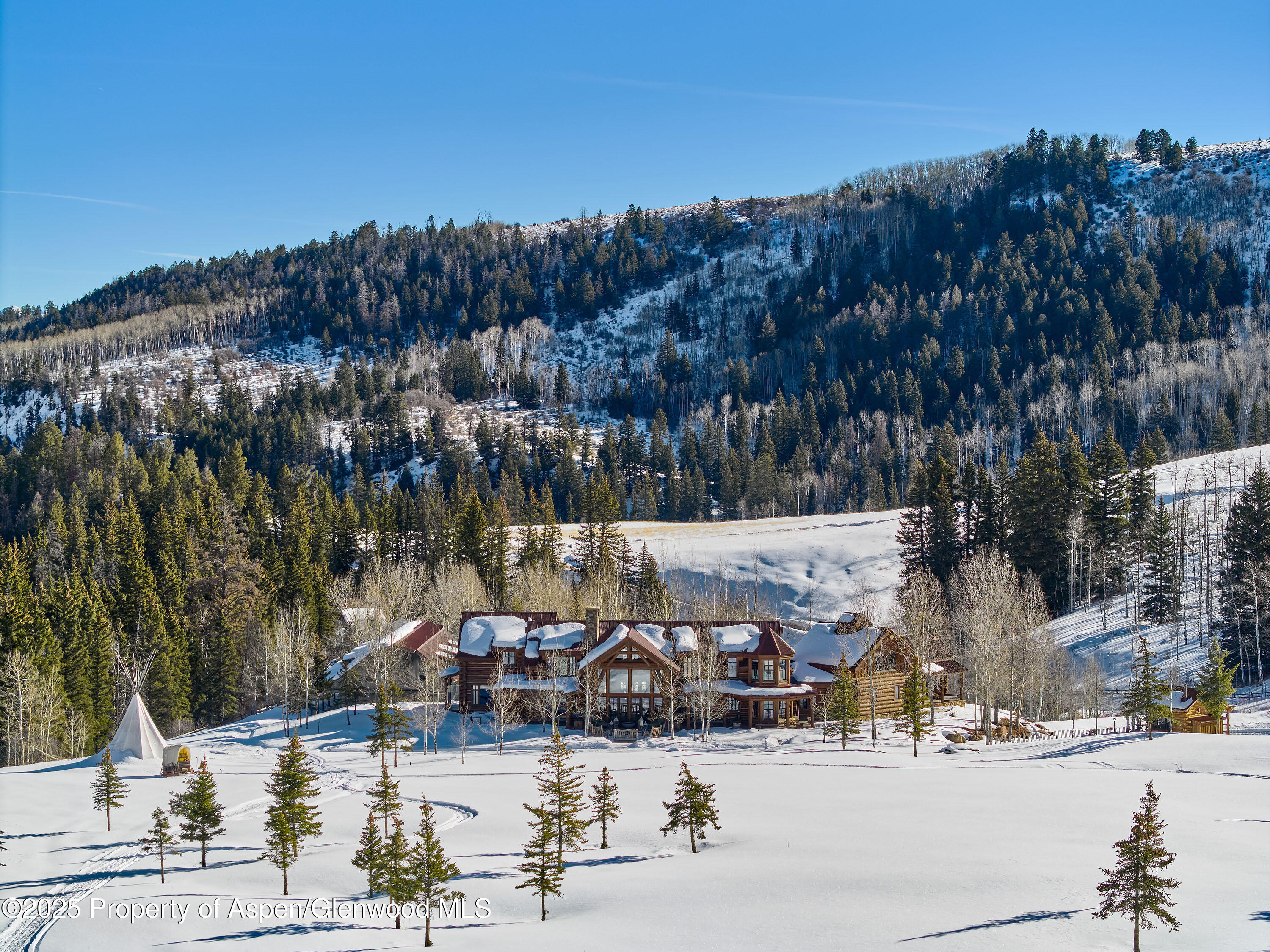 6855 Capitol Creek Road Snowmass, CO 81654 - Photo 2 of 41 Exterior Back