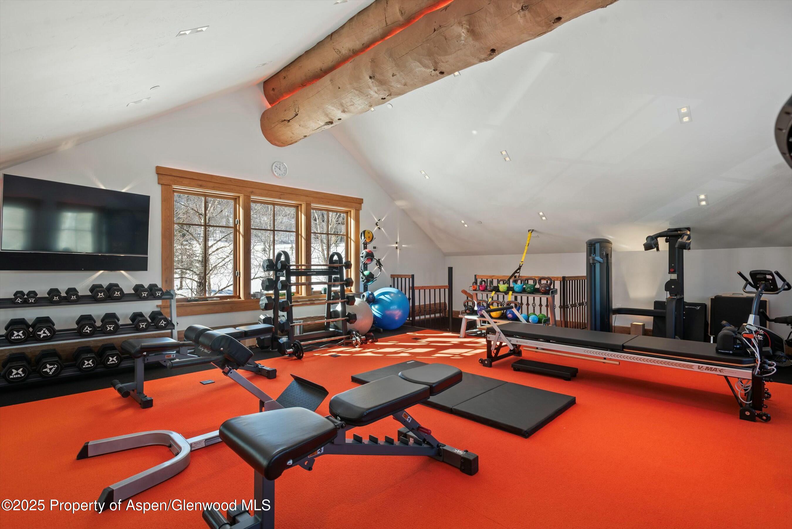 6855 Capitol Creek Road Snowmass, CO 81654 - Photo 29 of 41 Gym