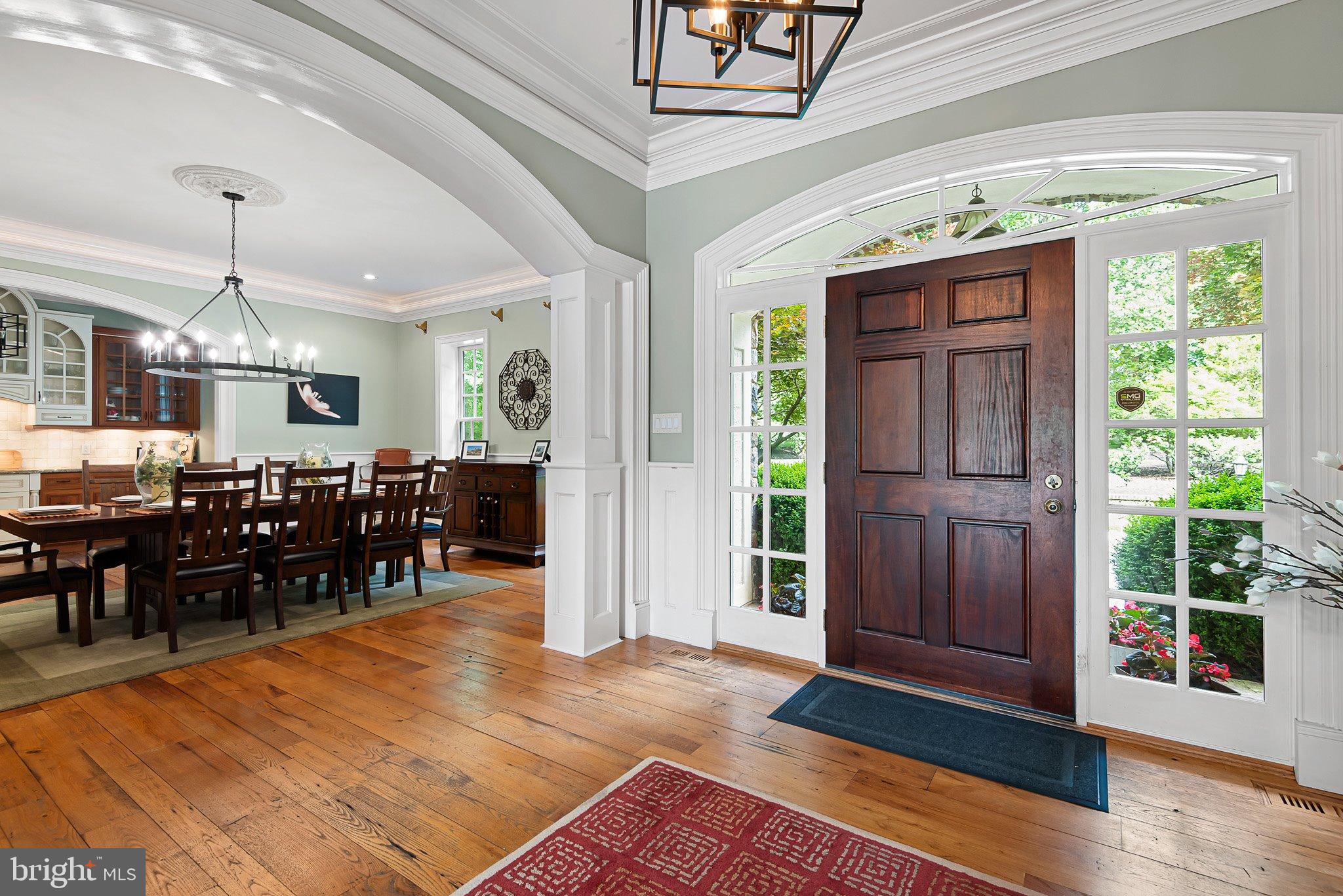 104 Timber Ridge Lane Chadds Ford, PA 19317 - Photo 7 of 65 Front entrance with beautiful arches and millwork