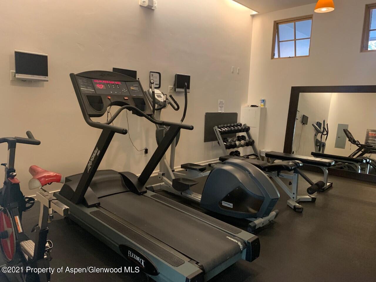 231 Robinson Street, Unit R302 Basalt, CO 81621 - Photo 31 of 31 a view of a room with gym equipment