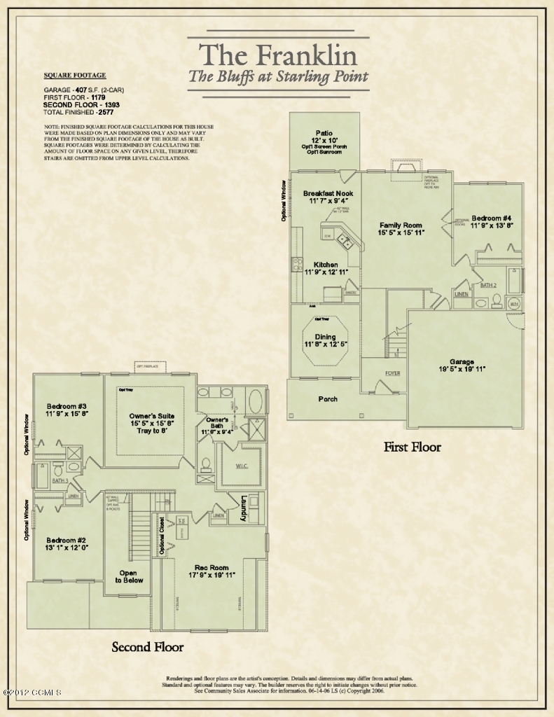 102 Summer Rst Trail Hubert, NC 28539 - Photo 9 of 9 Floor Plan