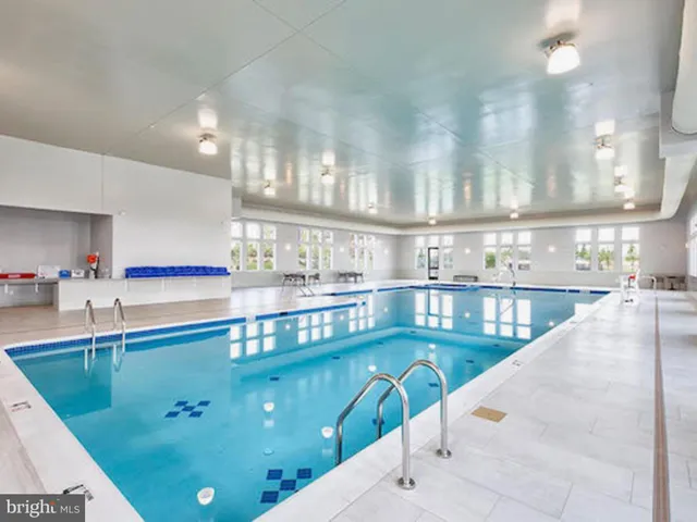 a kitchen with lots of counter top space
