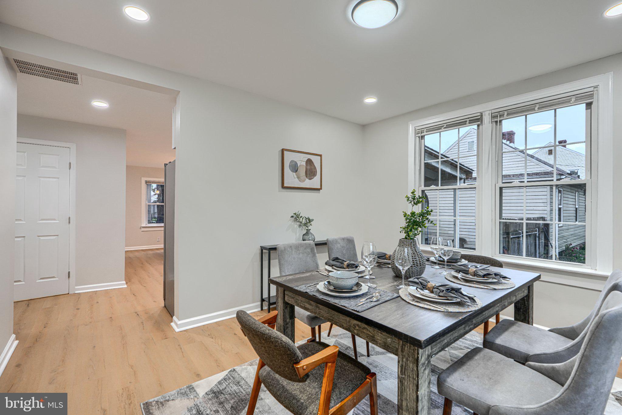 143 Rigdon Road Aberdeen, MD 21001 - Photo 18 of 57 Modern dining space with natural light.