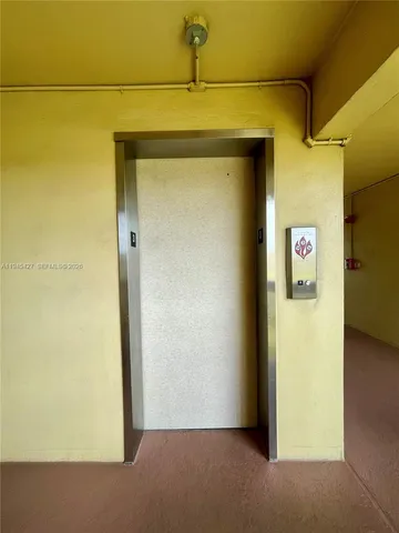 a view of a door