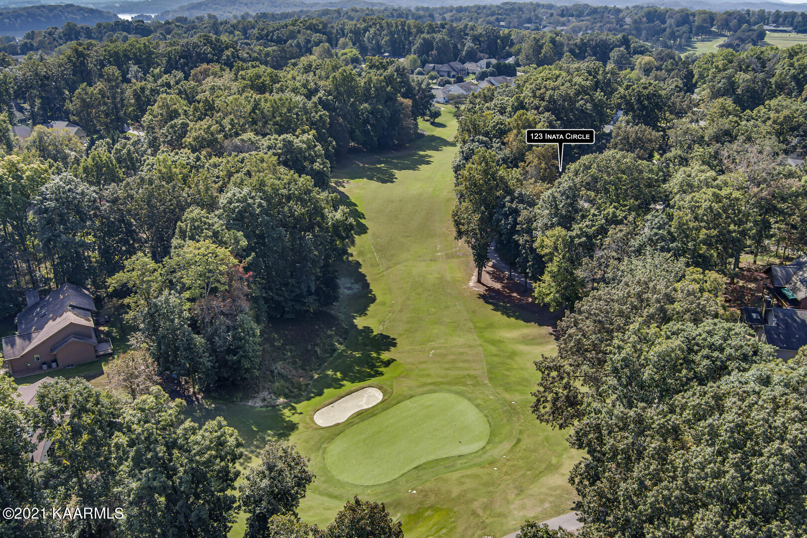 123 Inata Circle Loudon, TN 37774 - Photo 38 of 40 38_123 Inata Circle_GolfCourseBirsdeye01