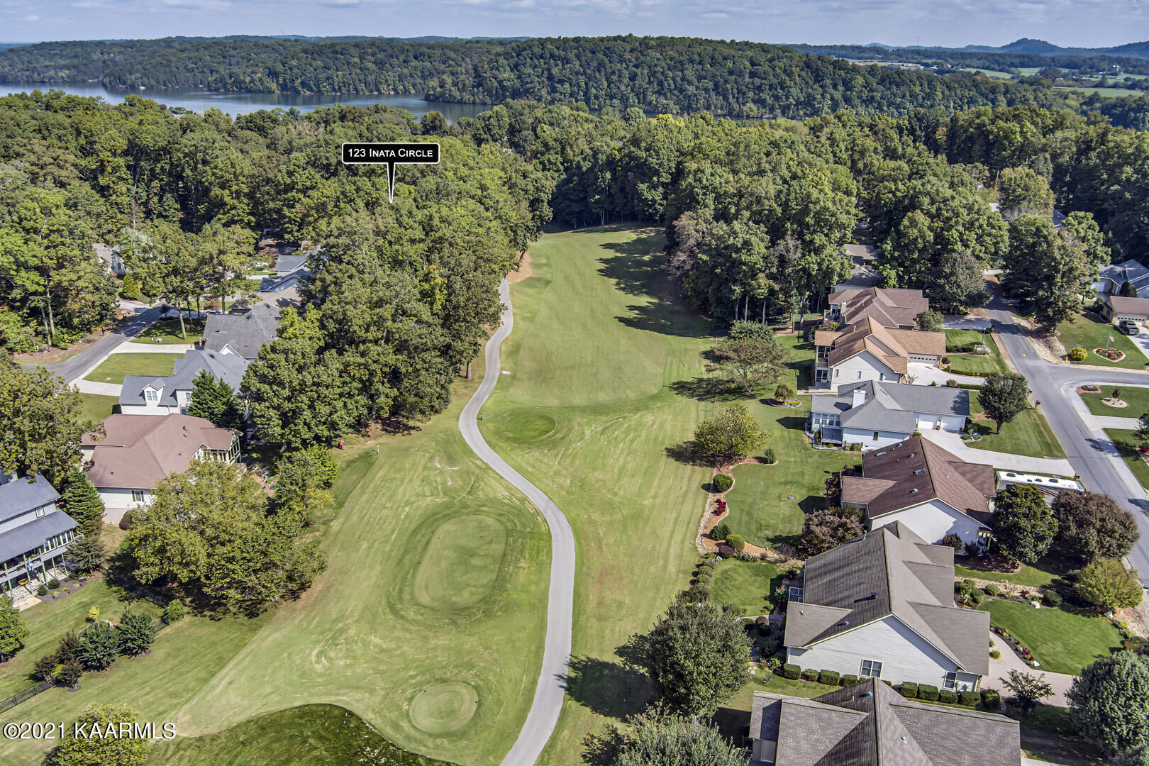 123 Inata Circle Loudon, TN 37774 - Photo 40 of 40 40_123 Inata Circle_GolfCourseBirsdeye03