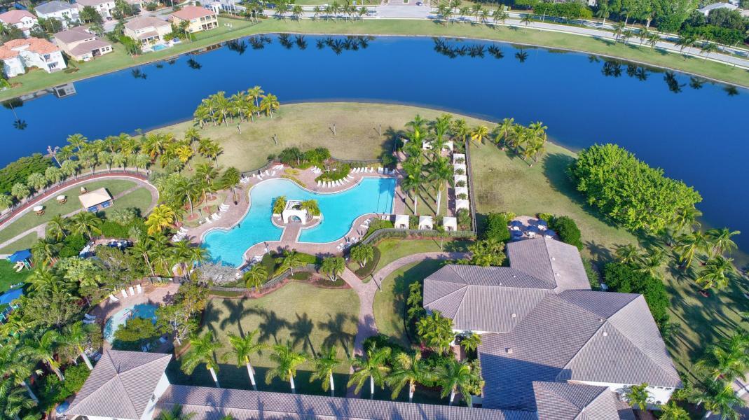 2742 Treanor Terrace Wellington, FL 33414 - Photo 43 of 44 an aerial view of a house