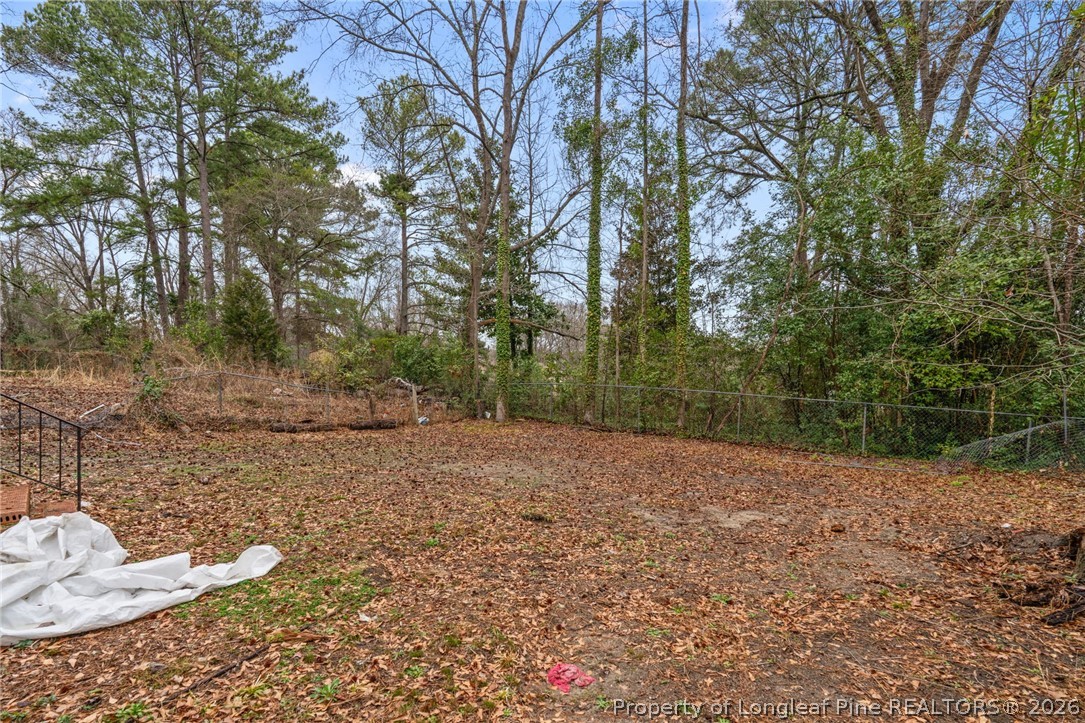 217 South Grove Avenue Rockingham, NC 28379 - Photo 31 of 37 a backyard of a house with lots of green space