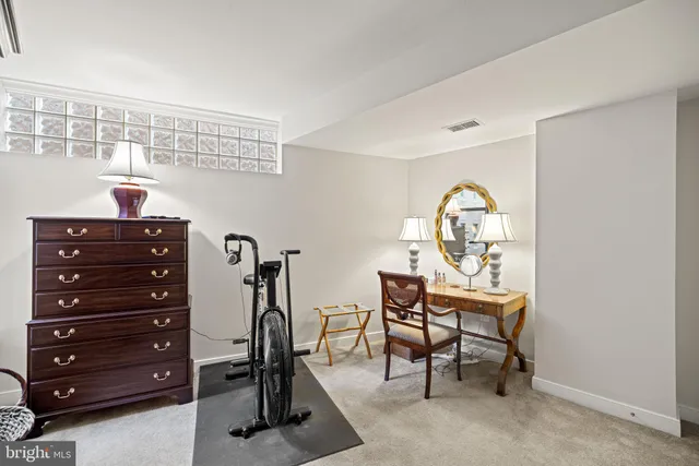 a view of a building from a balcony