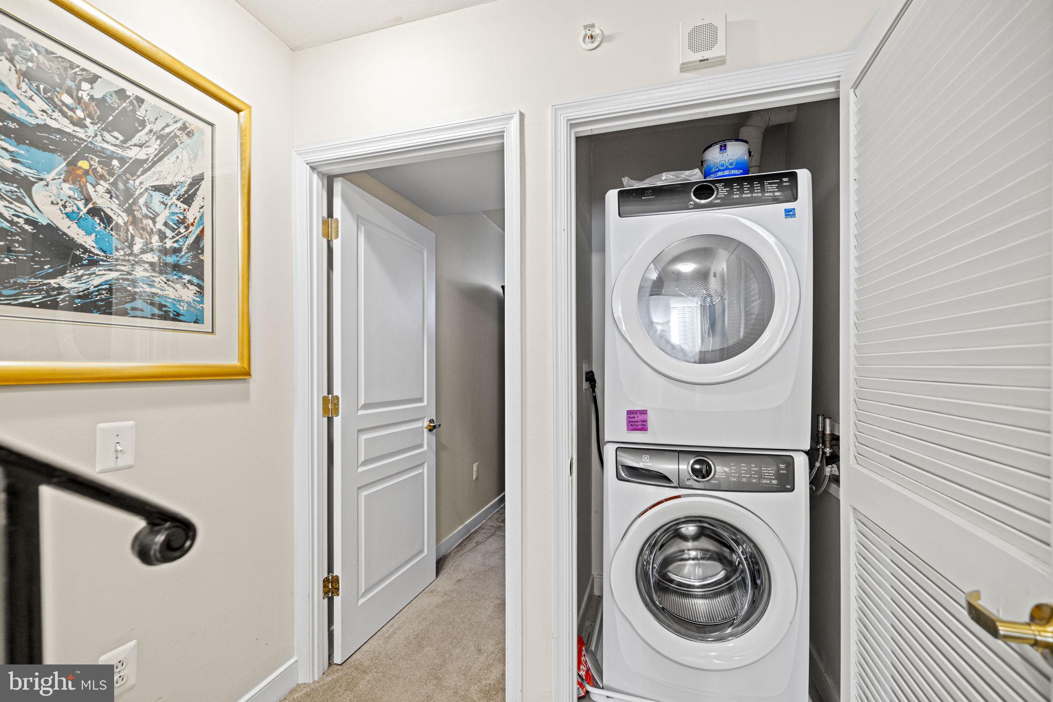 616 E Street Northwest, Unit 1152 Washington, DC 20004 - Photo 31 of 92 Upgraded Washer/Dryer in Discreet Hall Closet