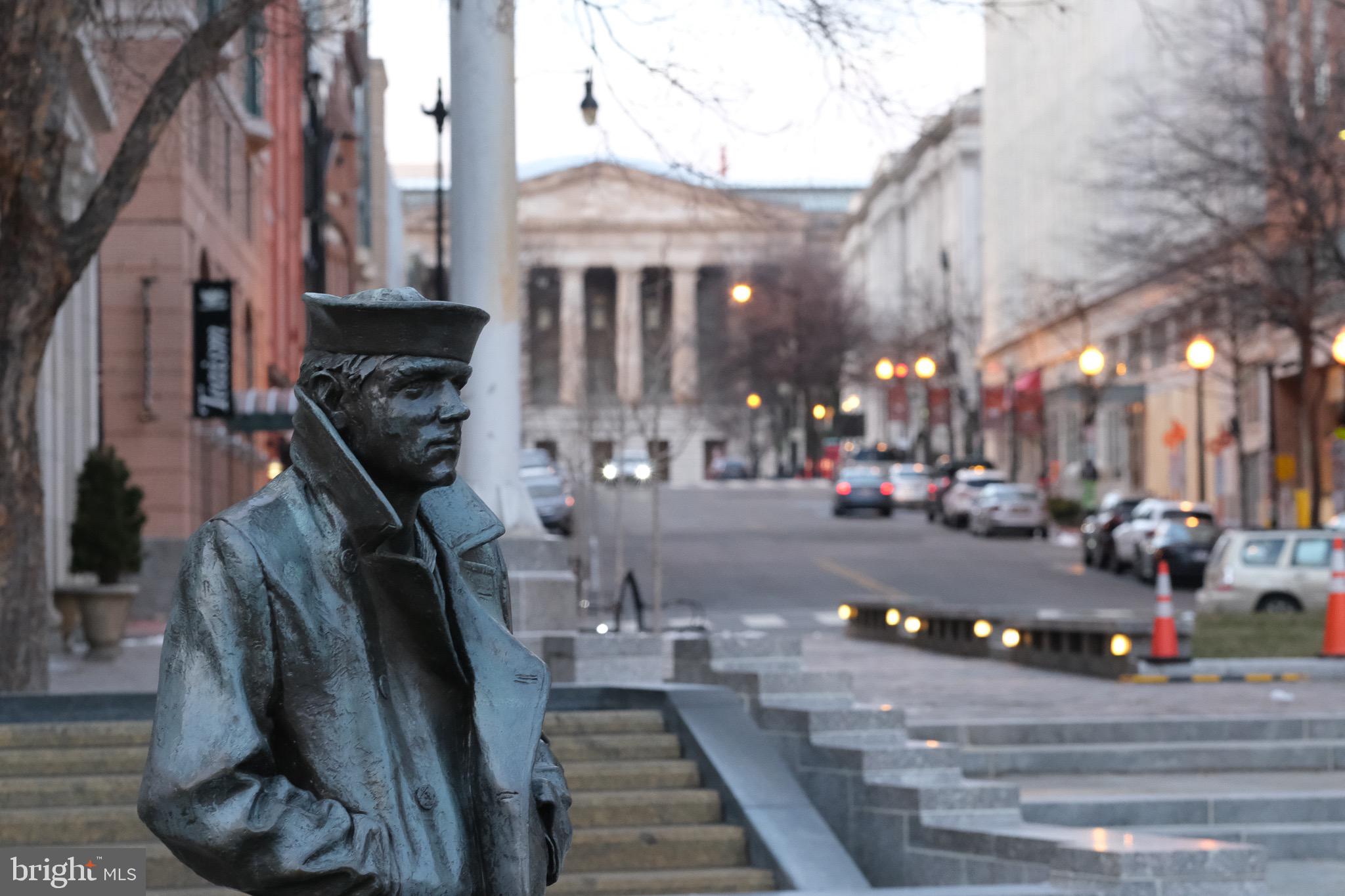 616 E Street Northwest, Unit 1152 Washington, DC 20004 - Photo 78 of 92 Navy Memorial features Open Area to Enjoy