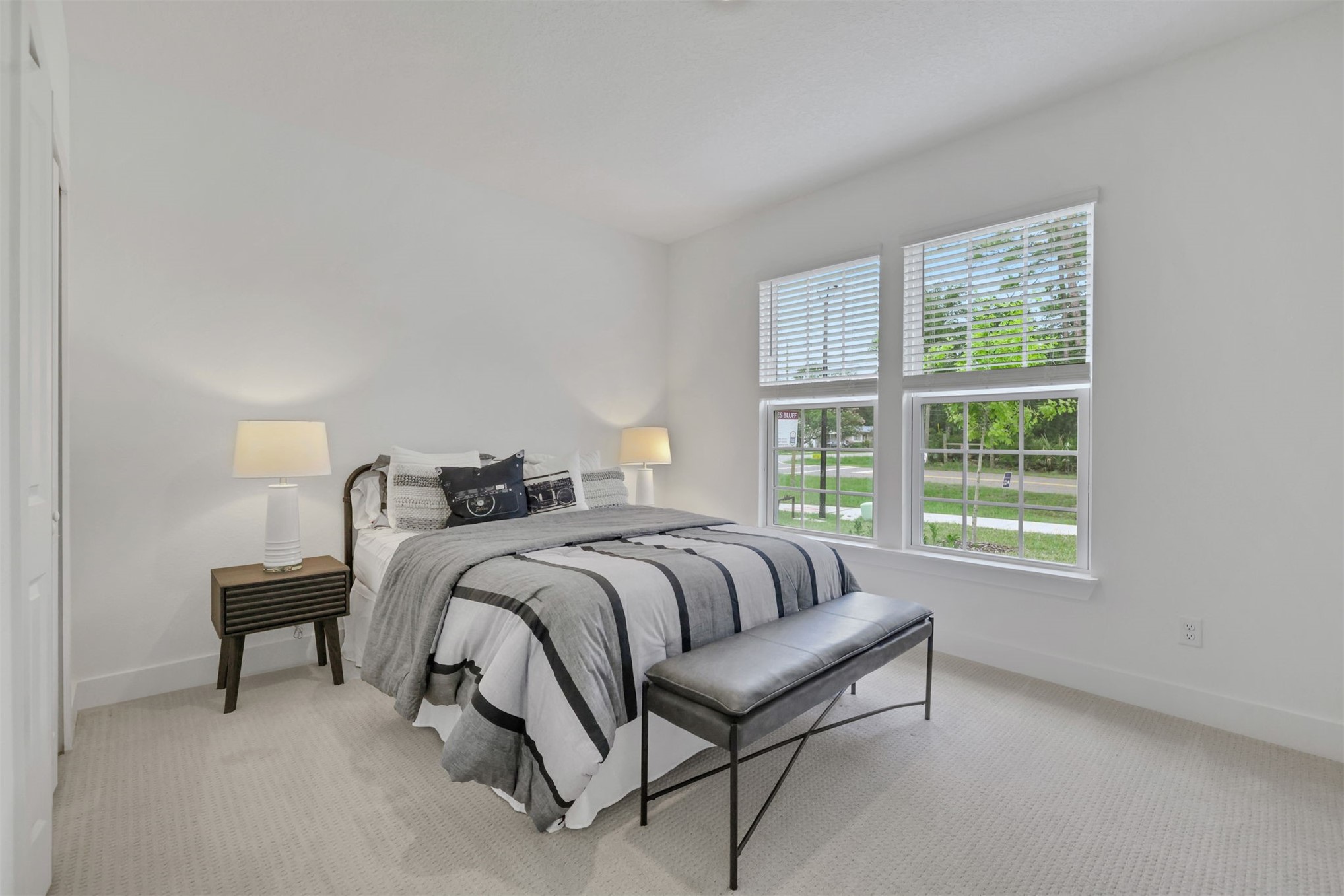 96040 Pirates Bluff Road Yulee, FL 32097 - Photo 9 of 38 a bed room with a bed and a chair
