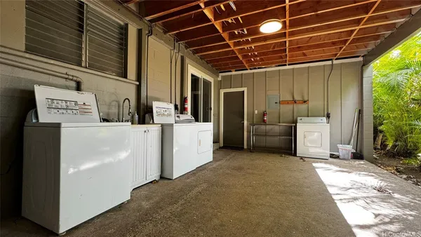 a view of a storage & utility room