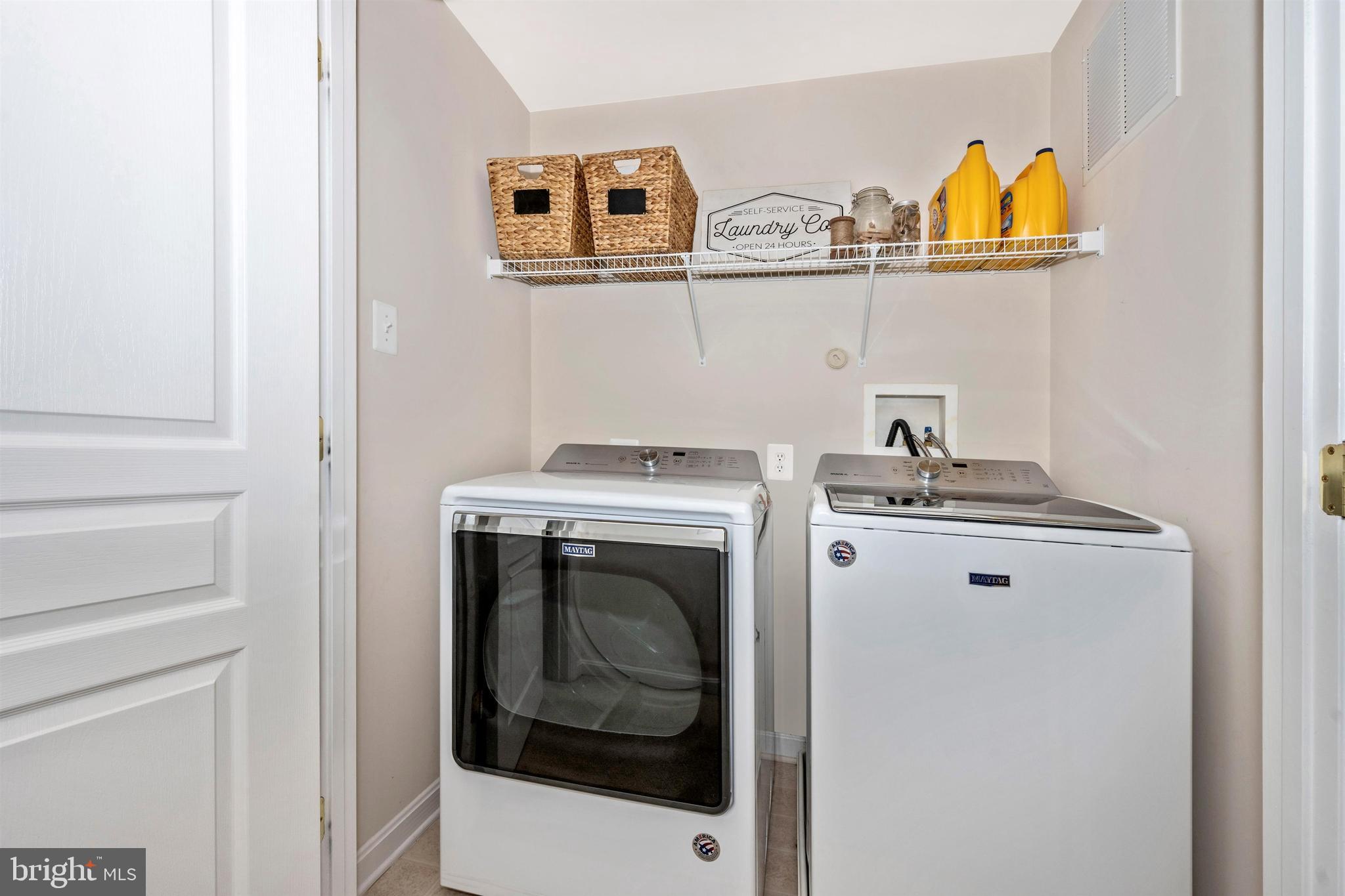 1790 Poolside Way, Unit 22A Frederick, MD 21701 - Photo 32 of 64 Upper level washer and dryer