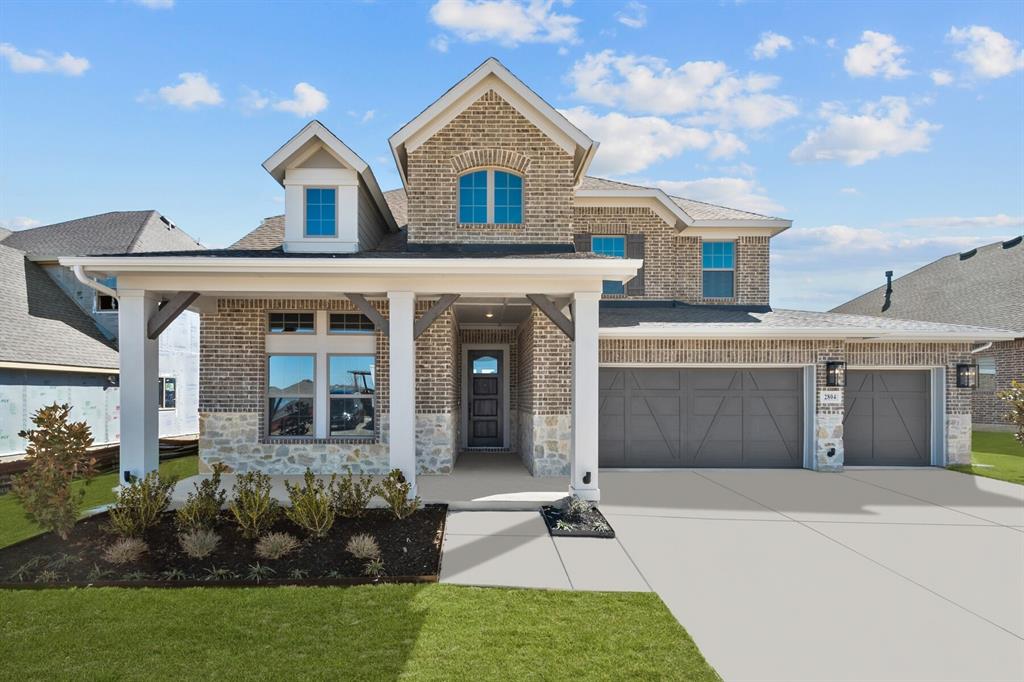 2804 Neidman Drive Mansfield, TX 76063 - Photo 1 of 1 front view of a house with a yard