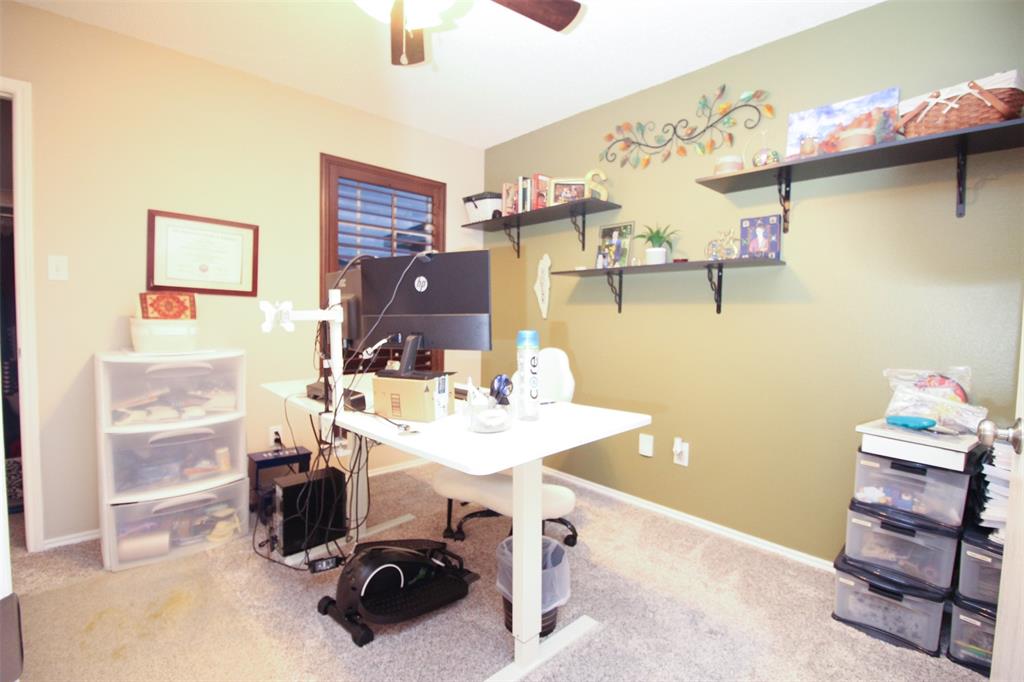 1606 Tyler Terrace Mansfield, TX 76063 - Photo 24 of 36 a view of a workspace with furniture