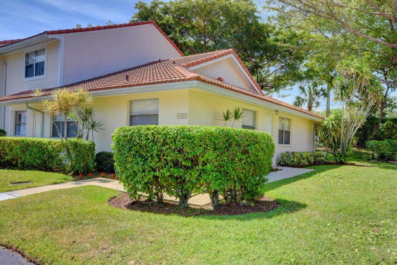 6350 Walk Circle Boca Raton, FL 33433 - Photo 23 of 29 a view of a house with a yard plants and large tree