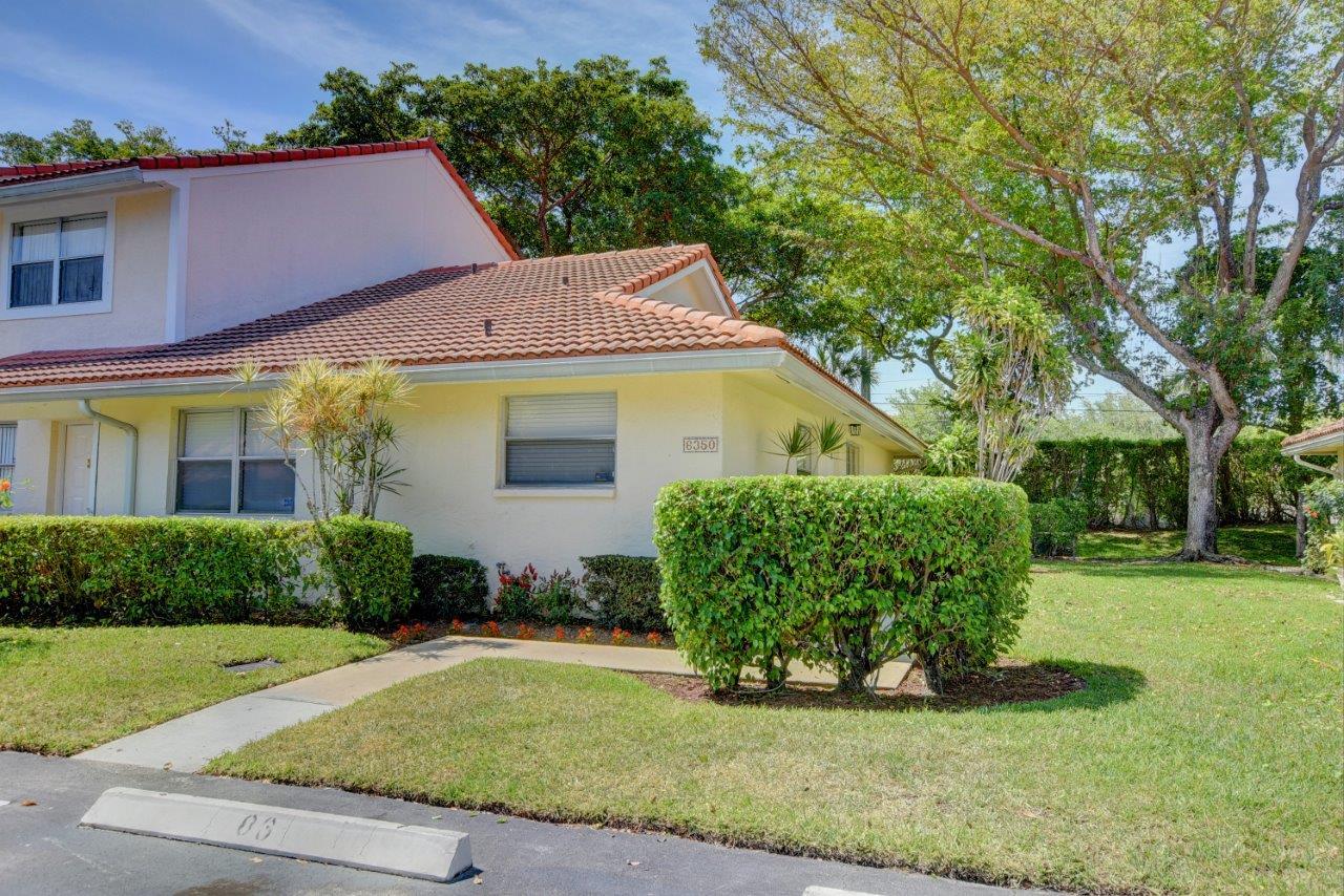 6350 Walk Circle Boca Raton, FL 33433 - Photo 29 of 29 a view of a house with a yard