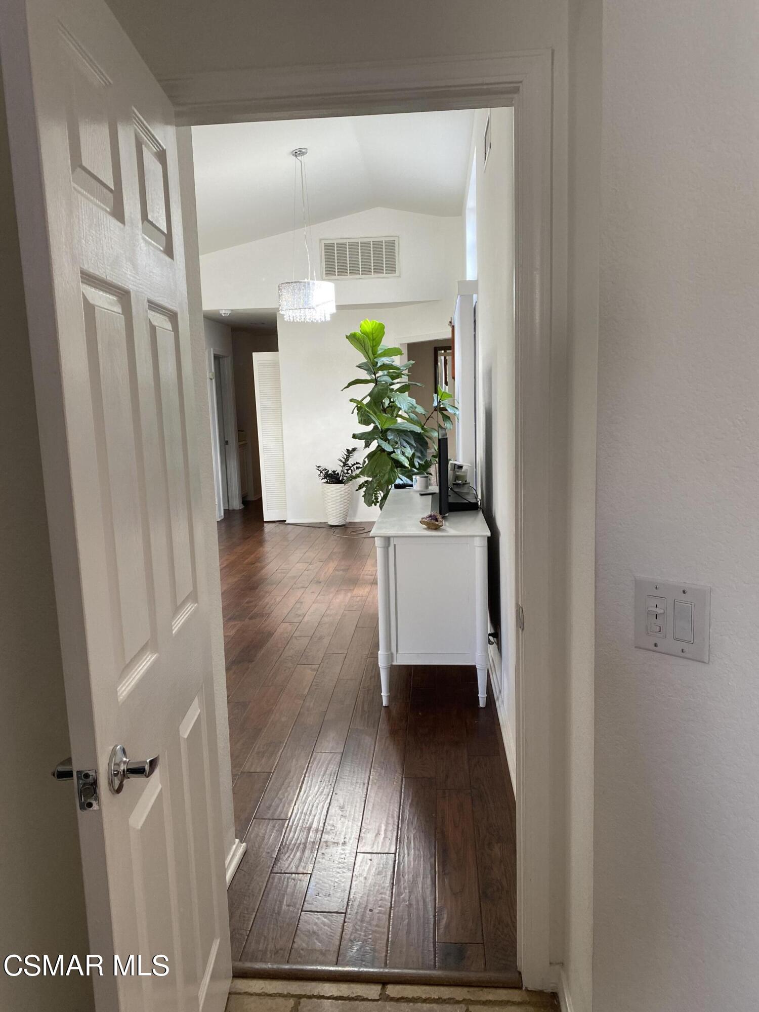 801 Congressional Road Simi Valley, CA 93065 - Photo 12 of 22 a view of a hallway and wooden floor