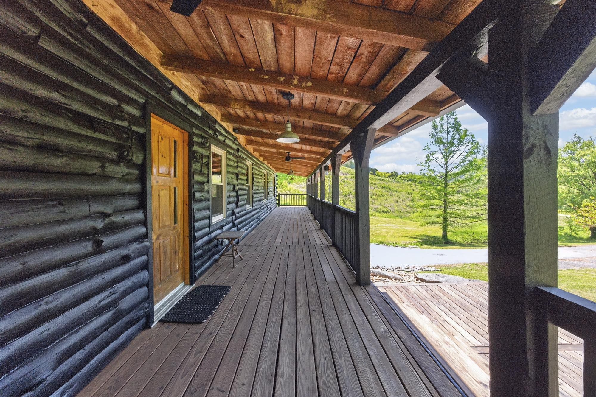 1370 Dog Branch Road Hartsville, TN 37074 - Photo 3 of 60 a view of balcony with wooden floor