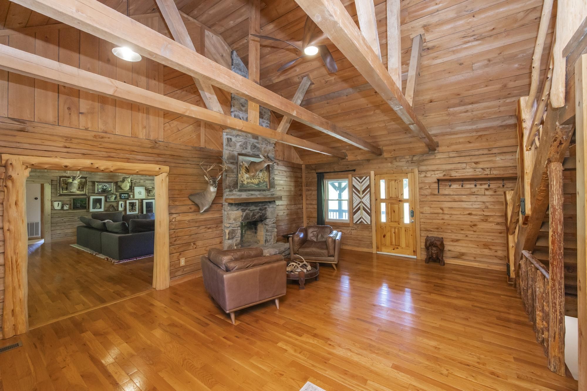 1370 Dog Branch Road Hartsville, TN 37074 - Photo 7 of 60 a lobby with furniture and floor to ceiling window