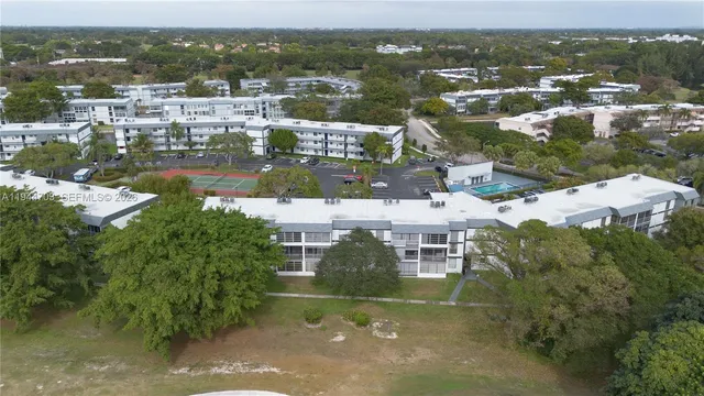 an aerial view of house with outdoor space