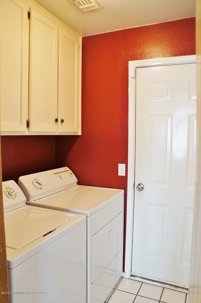 8012 Claret Street Amarillo, TX 79110 - Photo 19 of 25 a view of washer and dryer