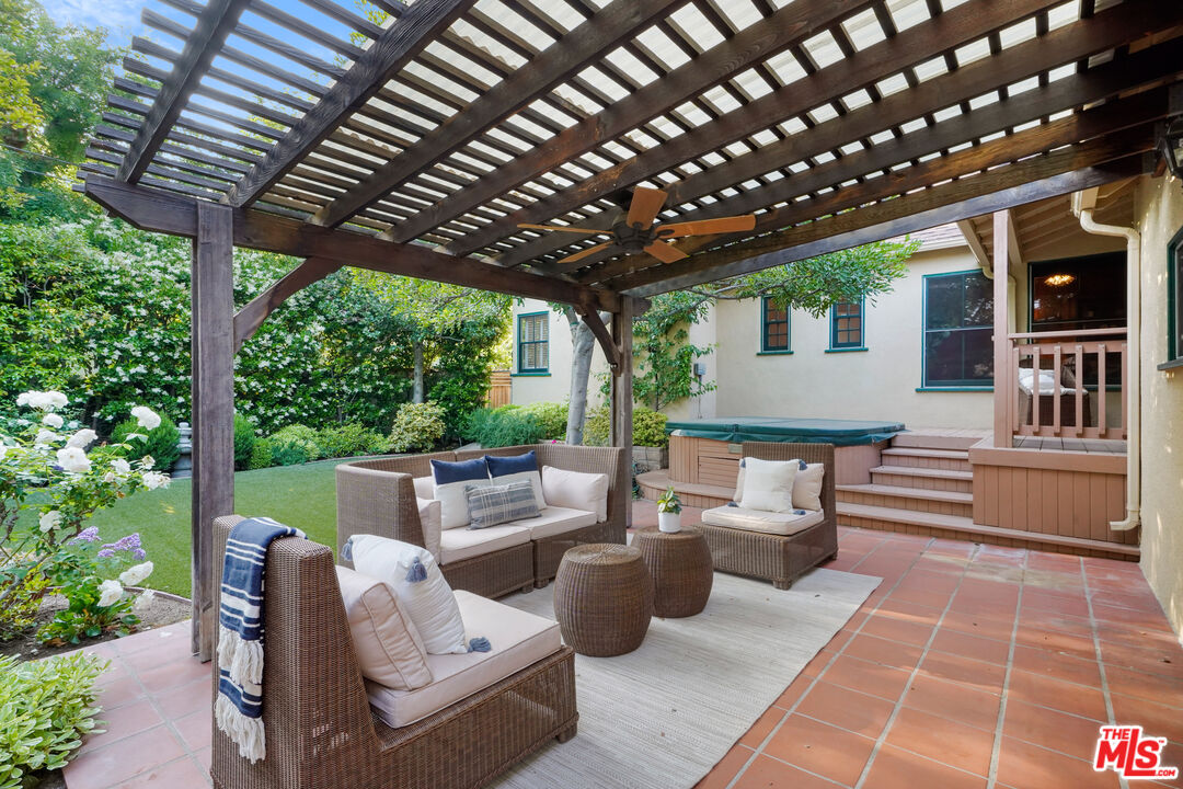 900 West Kenneth Road Glendale, CA 91202 - Photo 33 of 46 a outdoor living space with furniture and garden view