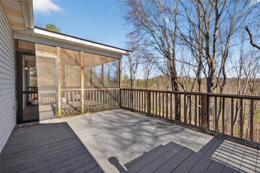 294 Hillcrest Heights Cornelia, GA 30531 - Photo 60 of 66 a balcony with wooden floor
