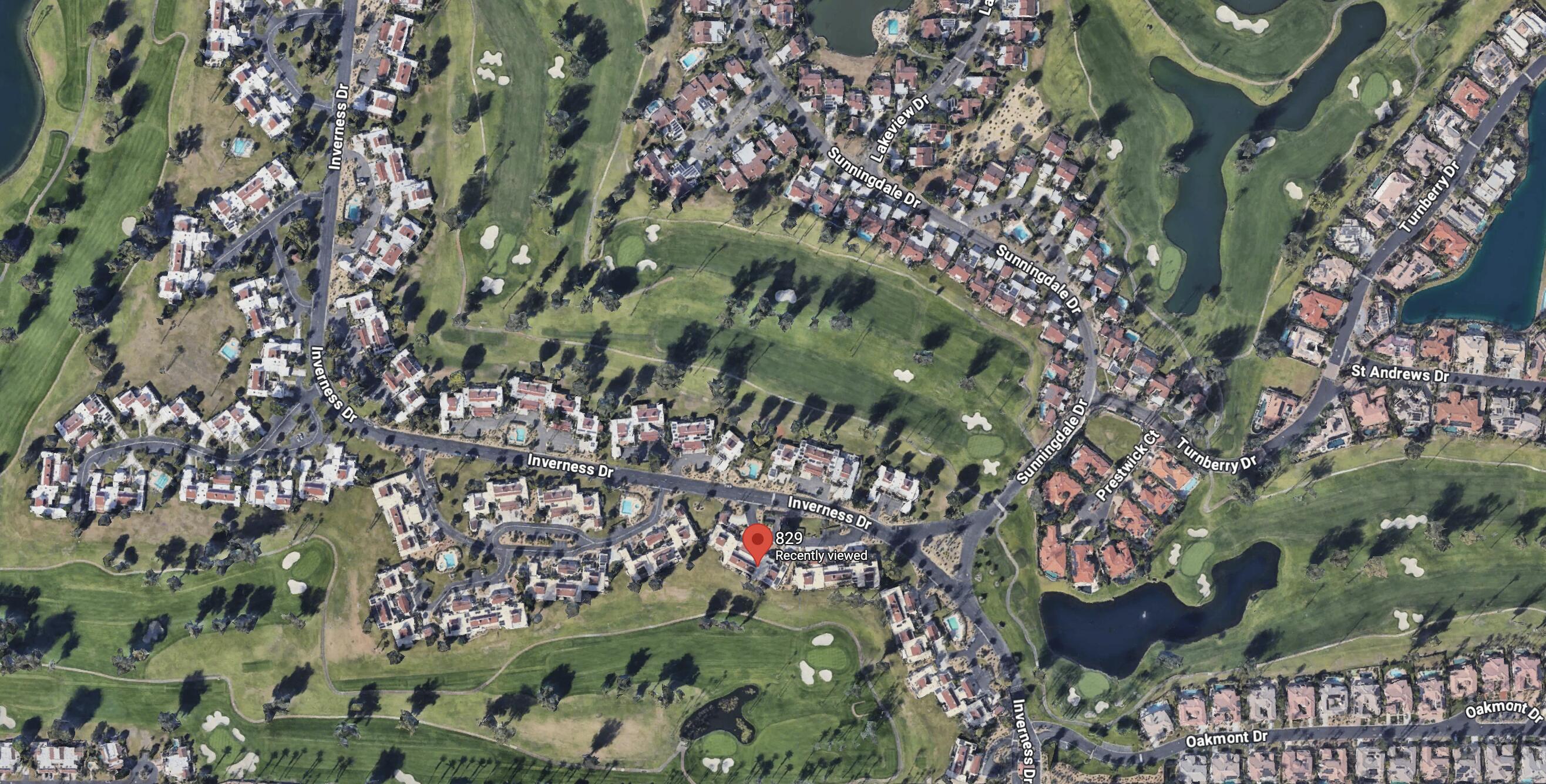 829 Inverness Drive Rancho Mirage, CA 92270 - Photo 27 of 27 a city view with tall trees