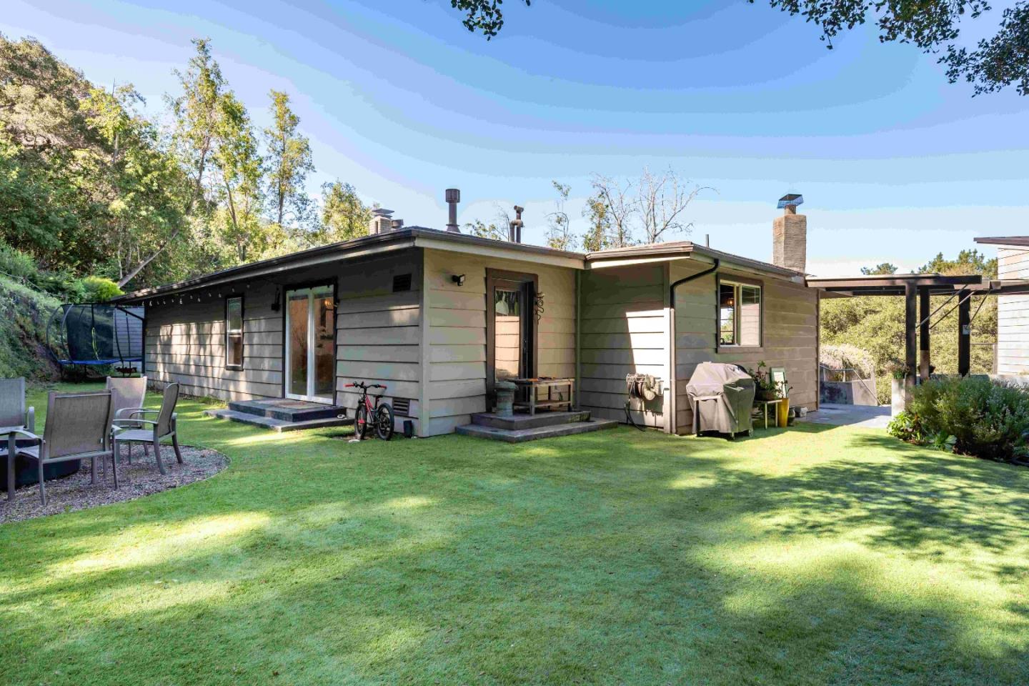 60 Los Ositos Road Carmel Valley, CA 93924 - Photo 34 of 47 a view of a house with backyard