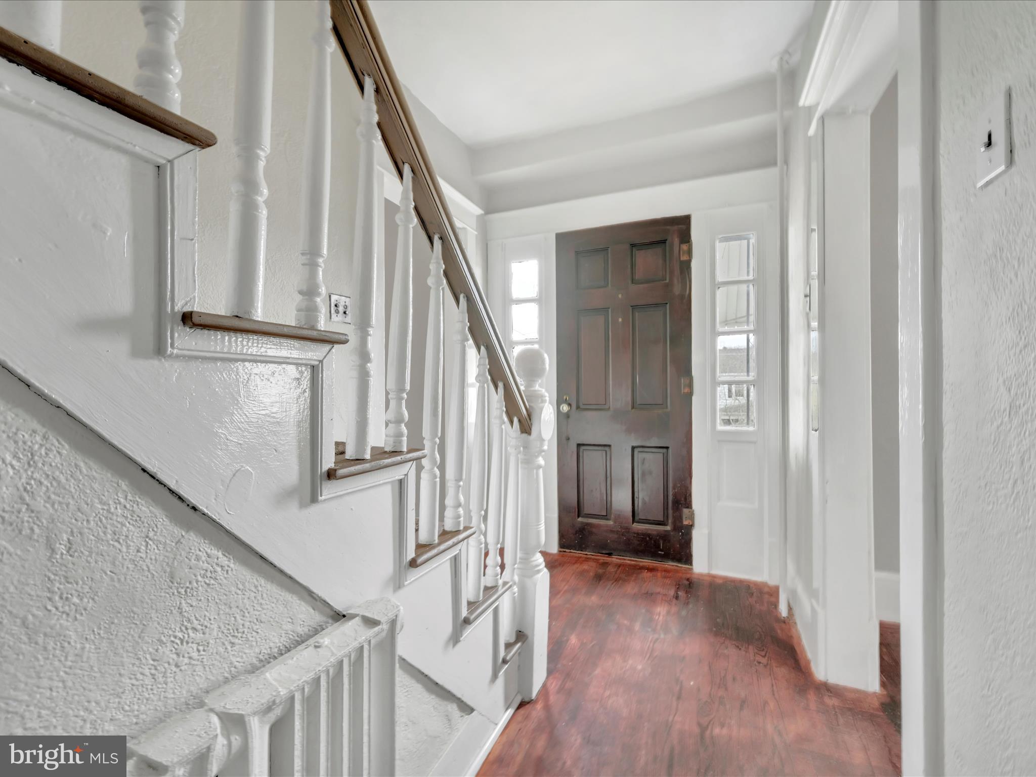 235 Biddle Street Gordon, PA 17921 - Photo 13 of 33 a view of entryway with wooden floor and stairs