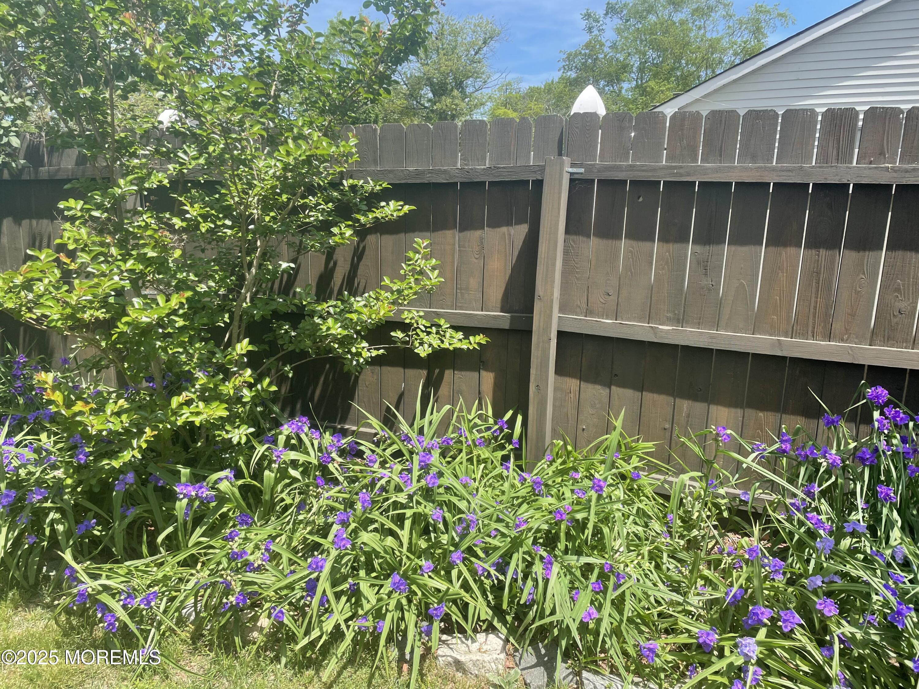 60 Shell Street Beachwood, NJ 08722 - Photo 19 of 24 a garden with a building in front of it