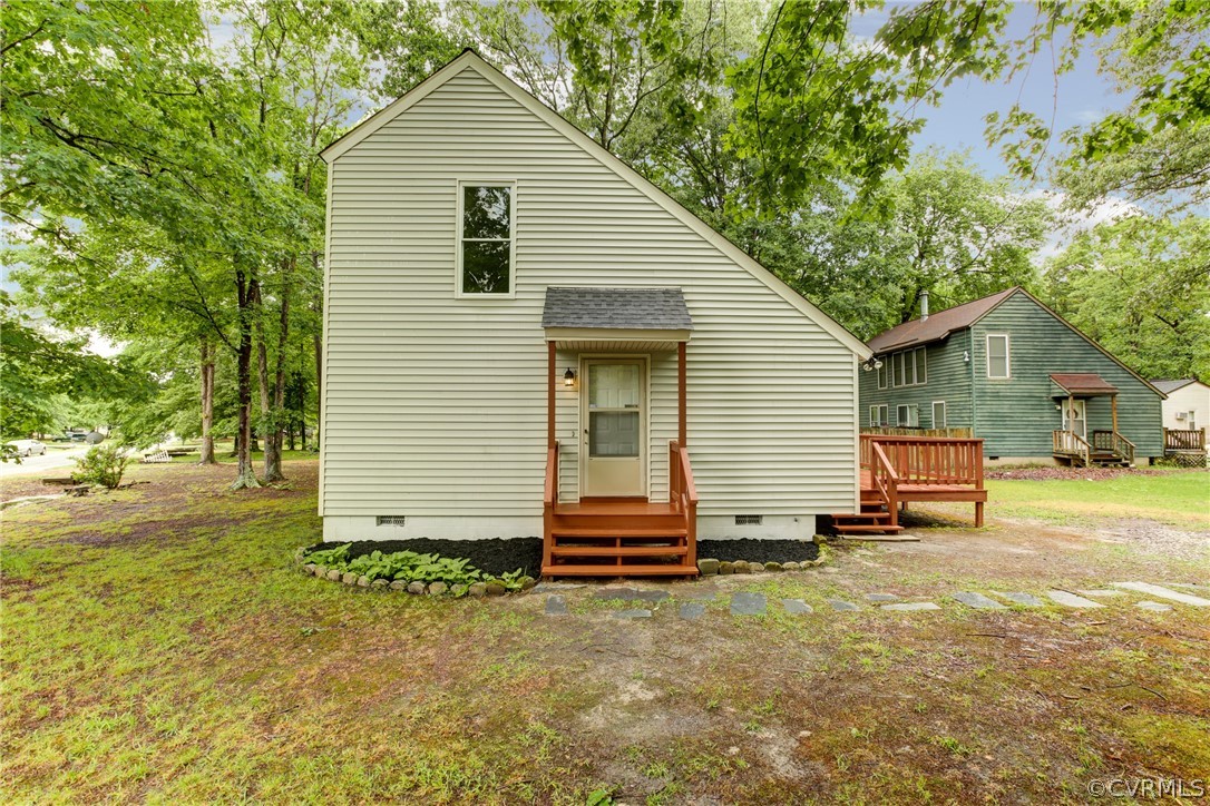 15820 Tri Gate Road Chester, VA 23831 - Photo 28 of 29 a front view of a house with a yard