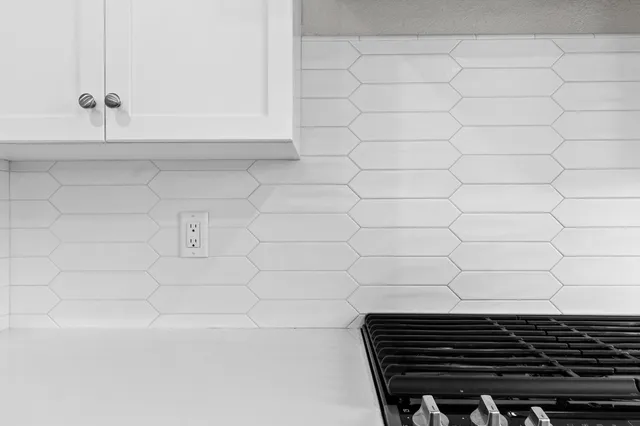 a close view of a sink