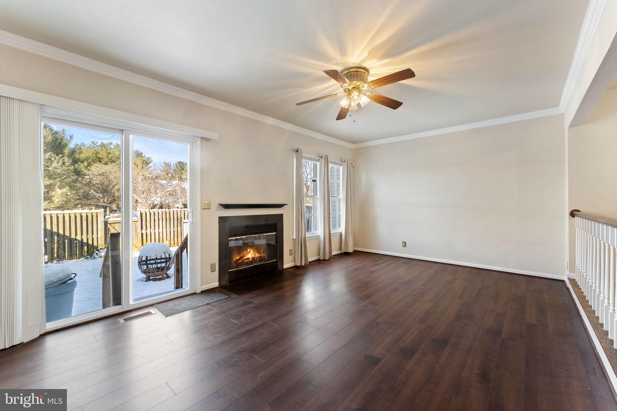 726 Pine Tree Road Warrenton, VA 20186 - Photo 4 of 36 Living room with Gas Fireplace
