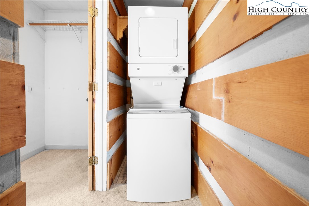 106 Sherry Lane, Unit 106 Boone, NC 28607 - Photo 15 of 27 a utility room with dryer and washer