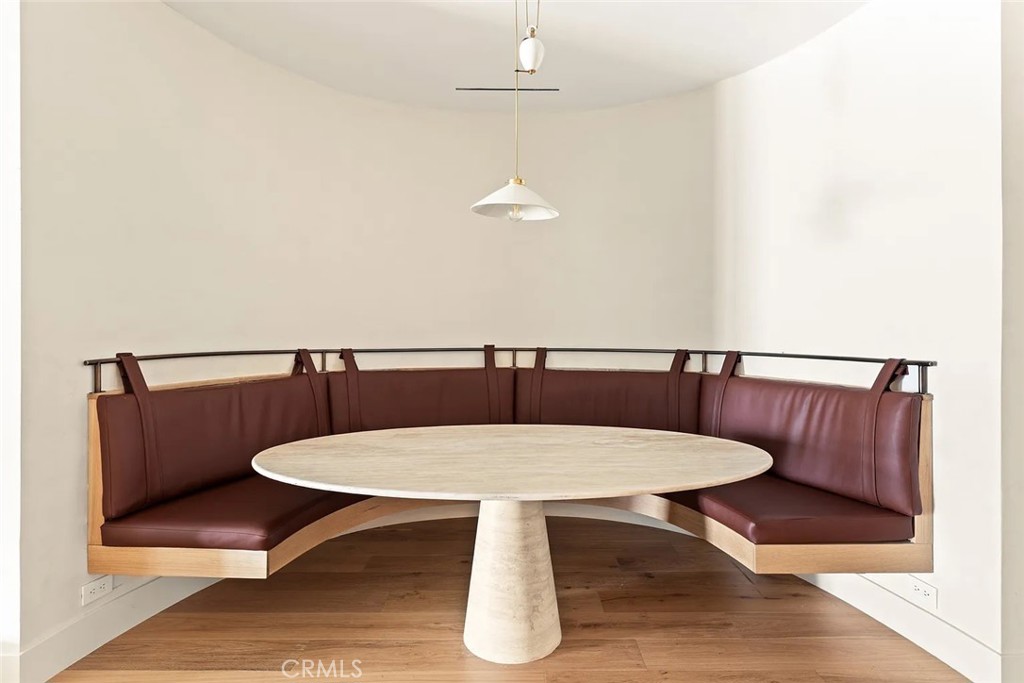 738 San Lorenzo Street Santa Monica, CA 90402 - Photo 14 of 50 a table that has a table and a chandelier