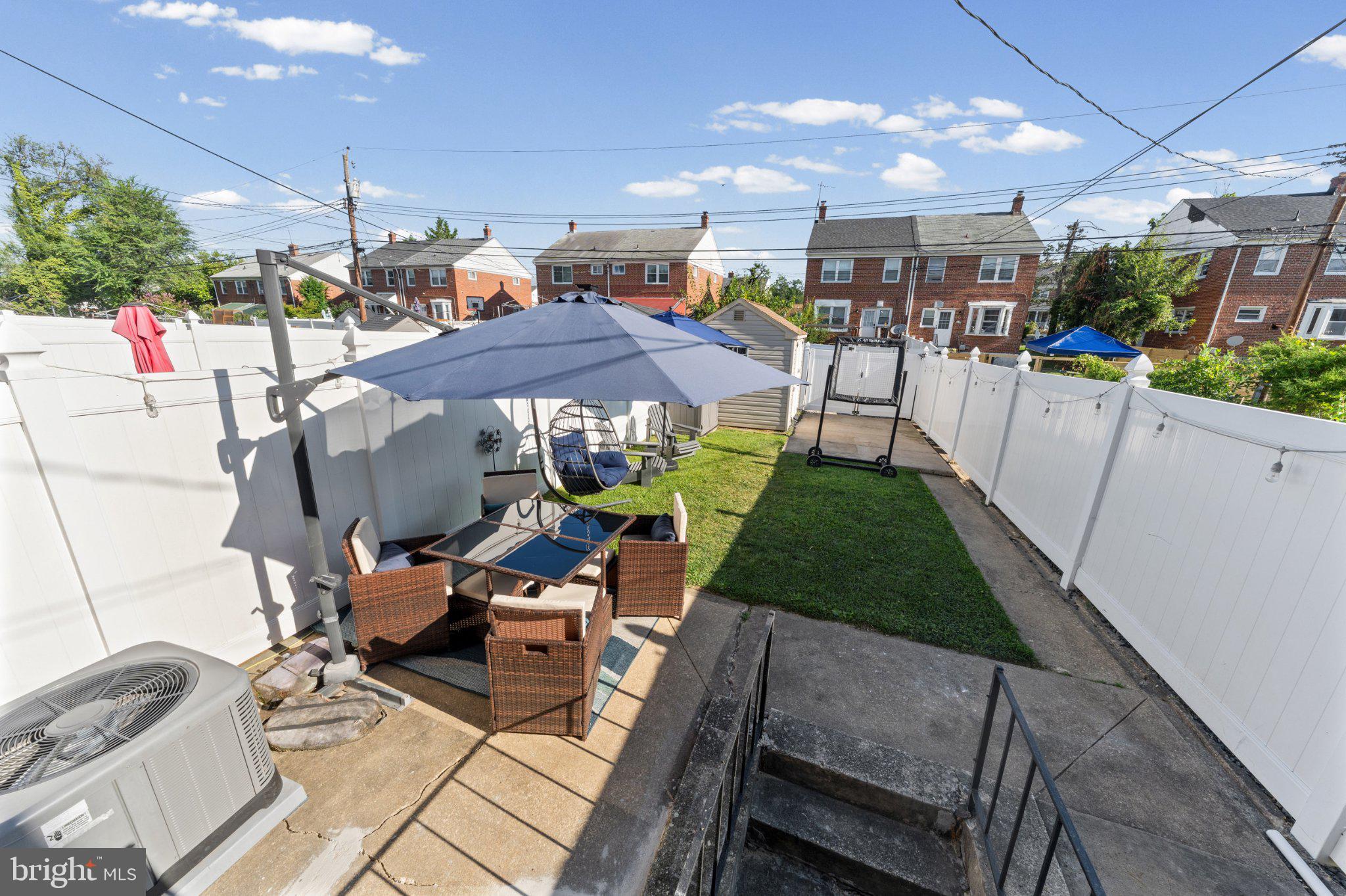 1130 Cedarcroft Road Baltimore, MD 21239 - Photo 25 of 28 Fenced Backyard