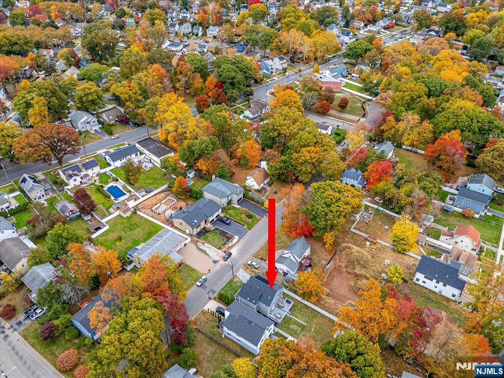 174 Manhattan Avenue Teaneck, NJ 07666 - Photo 44 of 45 an aerial view of residential houses with outdoor space