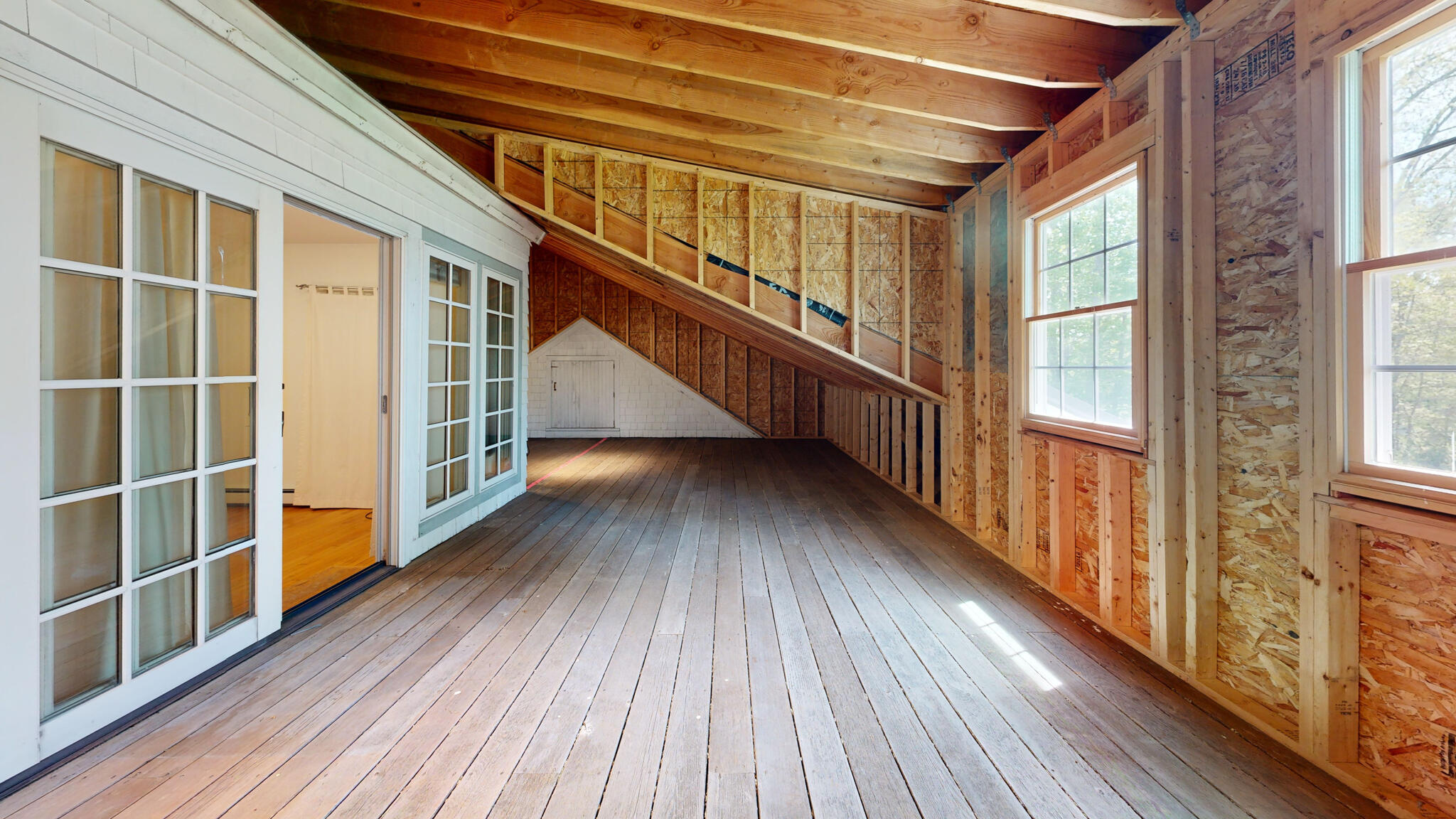 299 Gates Road Jefferson, ME 04348 - Photo 51 of 121 Unfinished Bonus Room on 2nd Floor