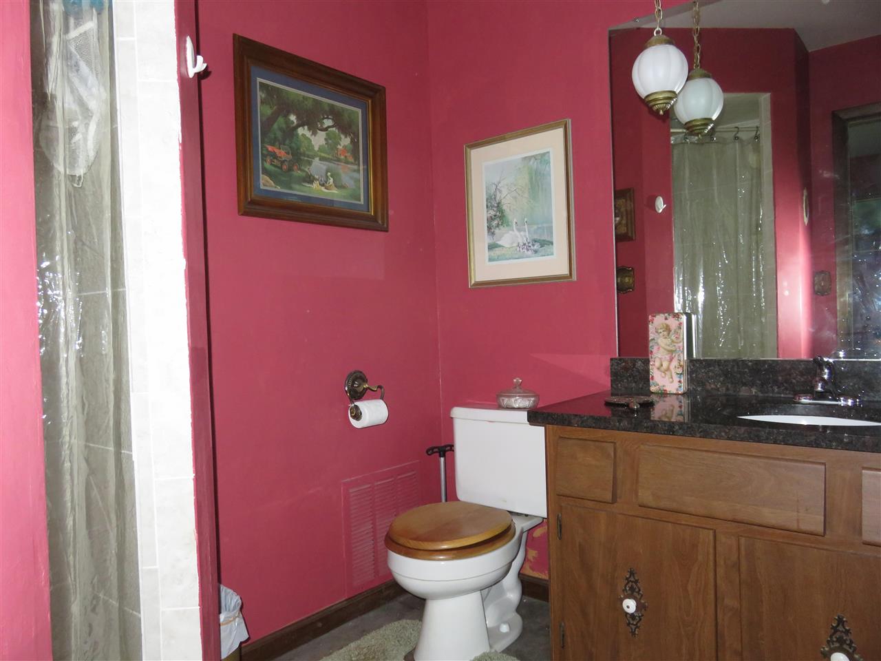 8766 Lovesee Road Roscoe, IL 61073 - Photo 26 of 27 a bathroom with a sink a toilet and mirror