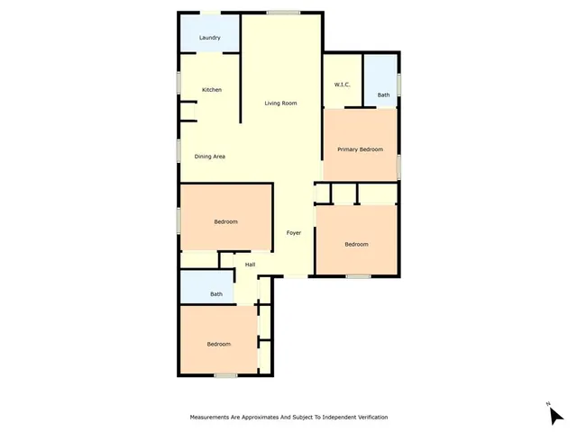 a picture of a floor plan