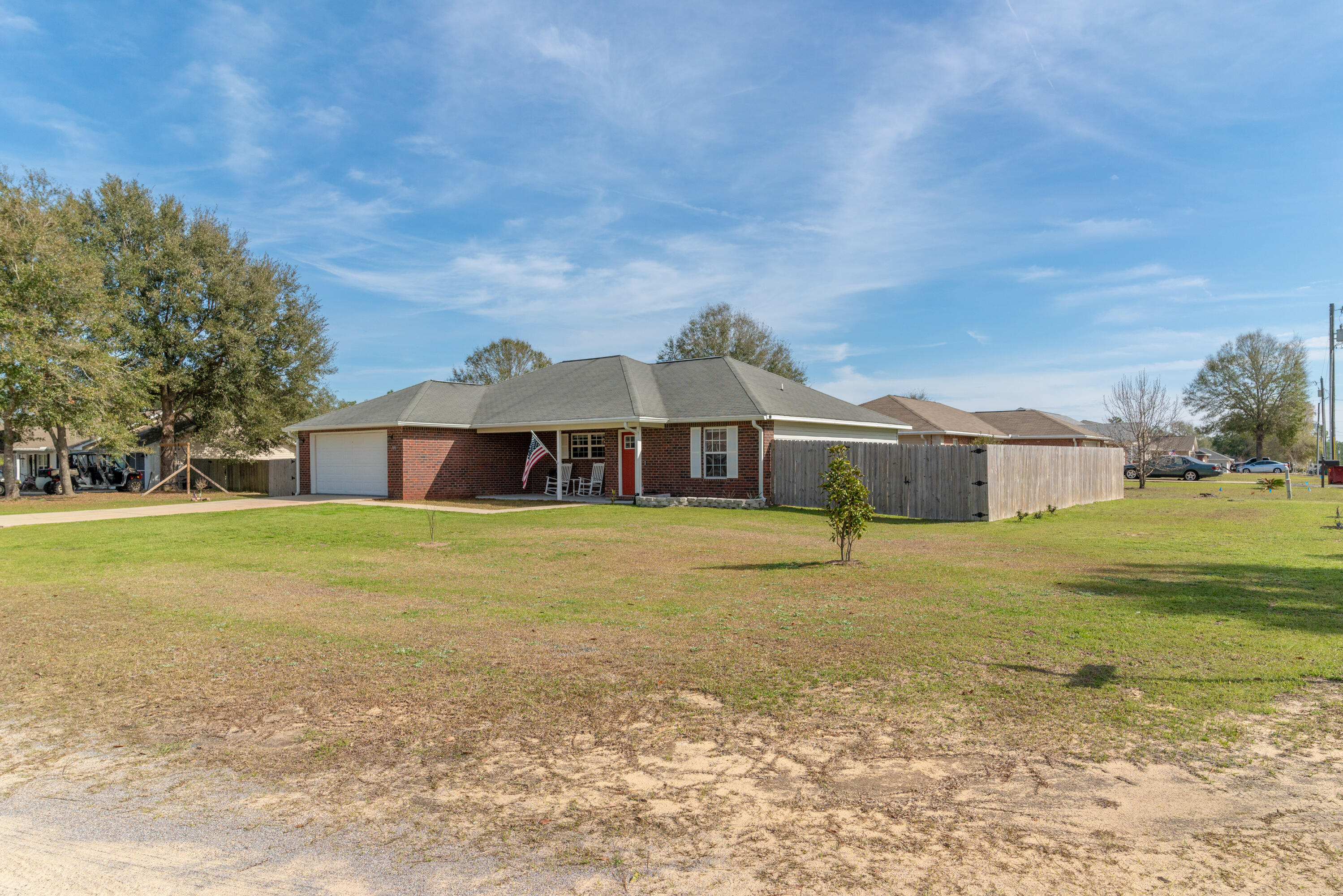 5191 Quince Avenue Crestview, FL 32539 - Photo 44 of 45 a front view of house with yard and entertaining space