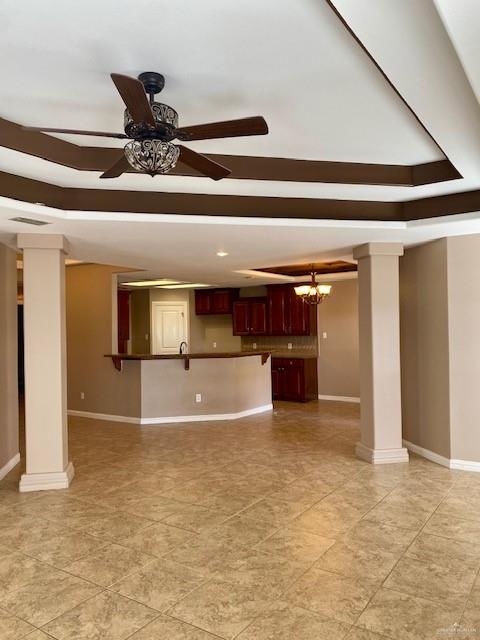 1220 Eva Street Edinburg, TX 78539 - Photo 7 of 21 a view of a livingroom with a fireplace and cabinet