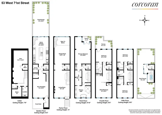 $9,600,000 | 53 West 71st Street | Upper West Side