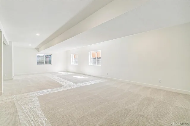 a view of empty room